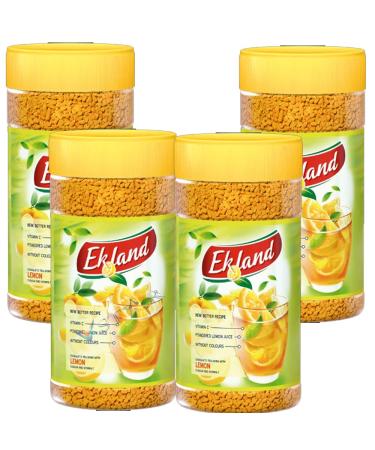 Ekoland Raspberry Multivitamin Lemon & Forest Fruit Flavoured Granulated Tea Drink 350g (4 Lemon) Lemon 4