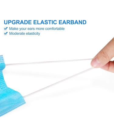 Brightt ASTM Level 3 Face Masks - 4 Ply Disposable Made in USA 50 Packs Elastic Ear Loops for Adults - International Shipping Available - Buy Online on SooperMarket.com
