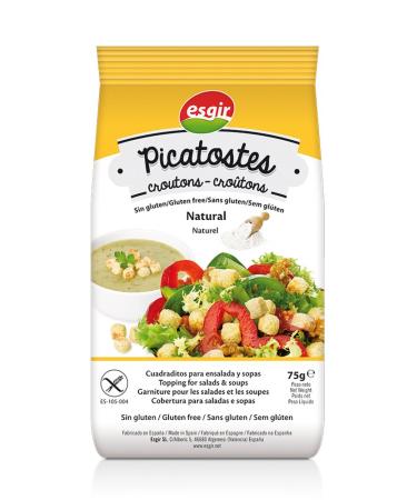 Esgir Picatostes Without Gluten Natural Taste - 75 gr
