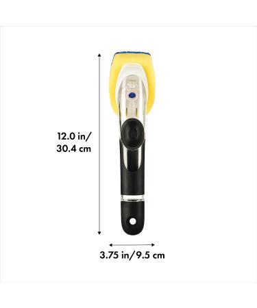 OXO Good Grips Soap Dispensing Dish Scrub - Efficient Cleaning Tool - Buy Online on SooperMarket.com