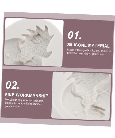 Tofficu 2pcs Silicone Soap Mold Easter Egg Mould Easter Soap Mold Easter Mousse Dragon Candy Mold Easter Fondant Dragon Egg Candy Clay Mold Silicone Molds Chocolate Mould White Cake Crayon - Buy Online on SooperMarket.com