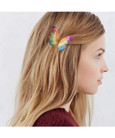 inSowni 20 Pack Multi Colors Butterfly Alligator Hair Clips Barrettes - Wedding Accessories for Women, Girls, Kids - Buy Online on SooperMarket.com