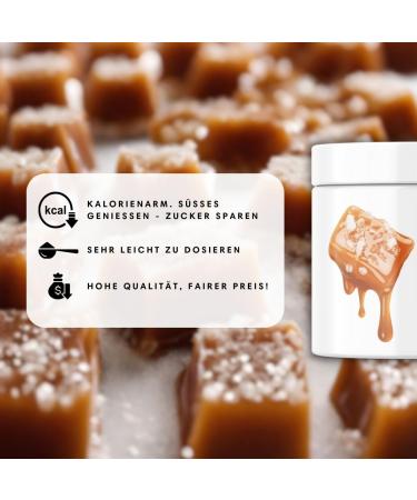 Buy Premium Vegan Taste Powder | Calorie-Reduced Flavor Powder Zero 200g | Better Nutrition Salted Caramel - Enhance Your Meals! - Buy Online on SooperMarket.com