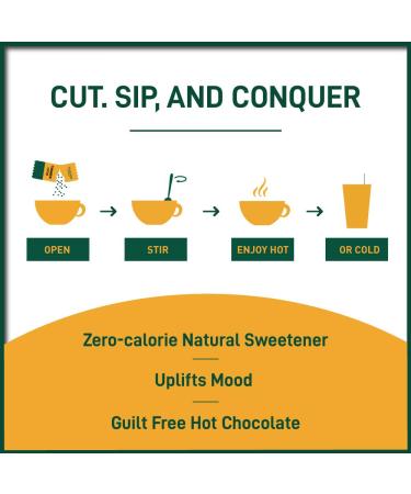 Organic Turmeric + Cocoa Instant Elixir Mix | Stress Relief Superfood | 10 Servings | Low Calorie & Preservative-Free - Buy Online on SooperMarket.com