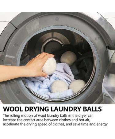 Gentle Laundry Care Ball Convenient Laundry Wool Dryer Ball Speed Laundry Routine 70mm Diameter Laundry Ball - Buy Online on SooperMarket.com