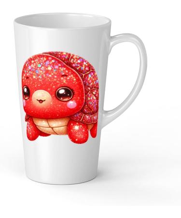 White Ceramic Baby Turtle Mug - Large 483 ml Perfect for Hot Chocolate or Milk Fun and Easy to Use - Buy Online on SooperMarket.com