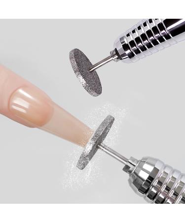 Sanding Disc Nail Drill Bits Suitable for Most Electric Nail Drills to Trim Nails Dead Skin Cuticle Bit for Nail Drill Bit Manicure and Remove Dead Skin Cuticles for Nail Salon Foot Care 1pcs
