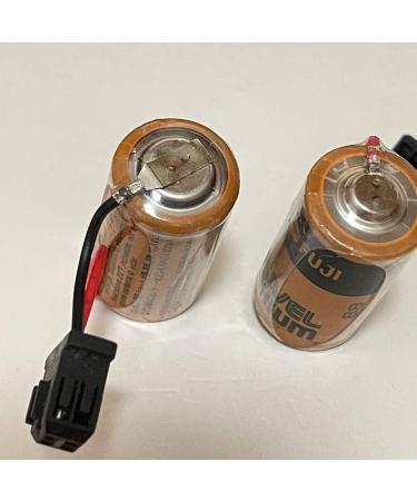 Buy 2 Pack 3V 2000mAh CR2/38.L Battery for Fuji CR2/3 8.L FDK CR17/33 - International Shipping Available - Buy Online on SooperMarket.com