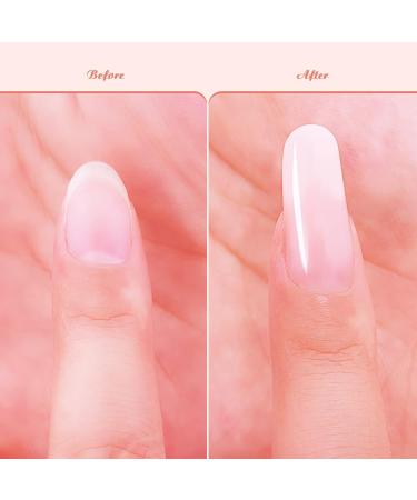 Layhou Gel Extension Nail Kit Polygel Nail Kit Nail Strengthen Gel UV/LED Nail Lamp Nail Dryer Base Coat Top Coat with Nail Brush Nail File Nail Clip Manicure Tools #1 - Buy Online on SooperMarket.com