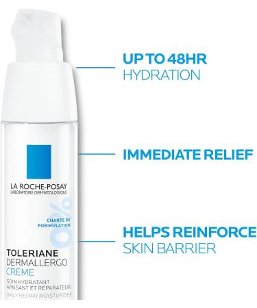 La Roche-Posay Toleriane Dermallergo Soothing Cream For Sensitive Skin 40ml - Buy Online on SooperMarket.com