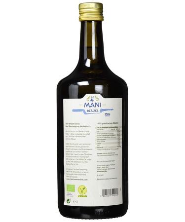 Buy Mani Bl uel Organic Extra Virgin Olive Oil - 2 x 1L | Premium Quality International Shipping - Buy Online on SooperMarket.com
