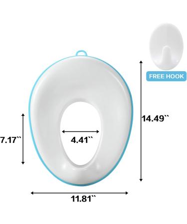 PandaEar Portable Travel Potty Seat with Urine Guard - Durable Anti-Slip Design | For Baby Boys Girls Toddlers Kids Infants | Fits Round & Oval Toilets - Buy Online on SooperMarket.com