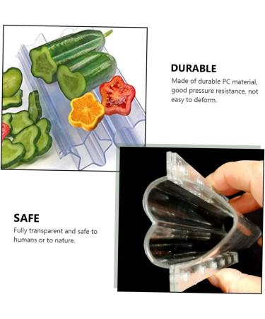 Mipcase 6 Pcs Vegetable Shaping Mold Star Mold Cucumber Molds Garden Fruits Forming Mould Miniature Planter - Buy Online on SooperMarket.com