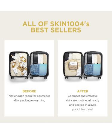 SKIN1004 Madagascar Centella Travel Kit | Toner, Ampoule, Cream & Cleanser | Basic Skincare Pouch | Soothing & Calming Essentials - Buy Online on SooperMarket.com
