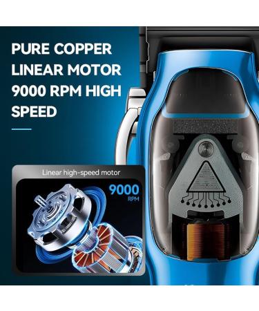 MAYIT Hair Clippers for Men - Professional Rechargeable Electric Hair Cutter Fully Automatic Beard Trimmer Precision Hair Clipper - Buy Online on SooperMarket.com