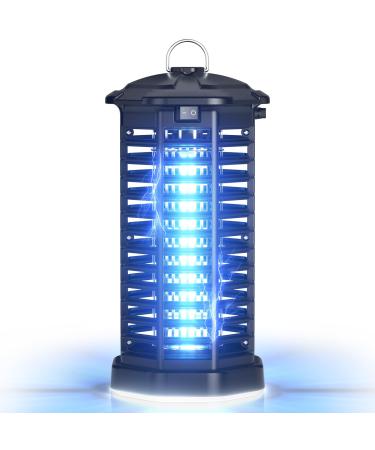 Yissvic Electric Insect Disply 4200V mosquito lamp with UV light and LED lighting Suitable for outside and inside waterproof IPX4 28cm*13.2cm 28cm*18.2cm
