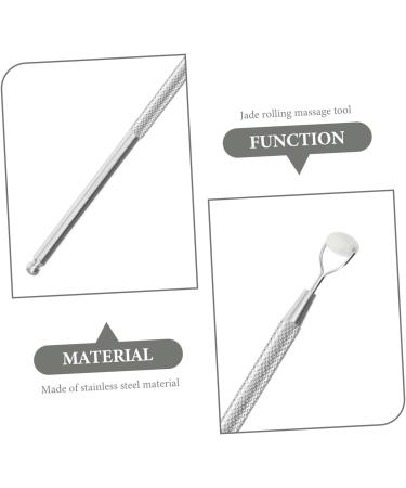 WOONEKY Beauty Massager Jade Rolling Eye Massager Jade Eye Skin Massager Jade Rolling Face Massager Jade Eye Massager Jade Face Skin Massager Jade Face Massager Jade Eye Massage Tool - Buy Online on SooperMarket.com