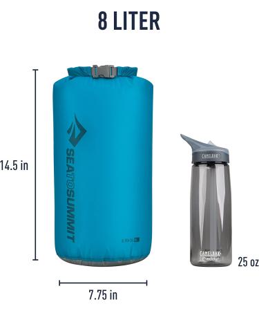 Sea to Summit Ultra-Sil Dry Sack 8L - Pacific Blue | Ultralight Waterproof Bag - Buy Online on SooperMarket.com