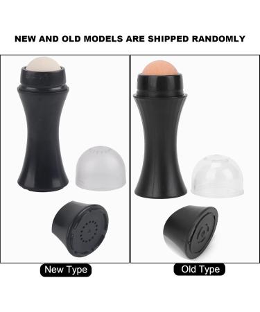 Oil Absorbing Volcanic Face Roller Mini Reusable Roller Tool for Facial Skin Care Massage Easy Cleaning Facial Skincare Tool for Oily Skin Versatile Oil Absorbing Roller for Forehead Nose Eyes - Buy Online on SooperMarket.com
