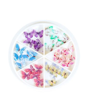 Nail Art Decorations 3D Colorful DIY Resin Jewelry Nail Art Rhinestones Decoration Nail Ornaments Diy Manicure Accessories 30PCS Style1 nail art decorations