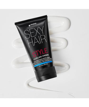 SexyHair Style Curling Cr me - Moisturizing Control for Frizz-Free Curls | 5.1 fl oz - Buy Online on SooperMarket.com