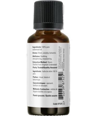 Now Cedarwood Oil Liquid 30ml Cedarwood 30 ml (Pack of 1) - Buy Online on SooperMarket.com