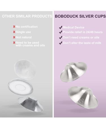 Nipple Shields for Nursing Newborn - Trilaminate 999 Silver Nursing Cups Soothe and Protect Your Nursing Nipple  Newborn Essentials Must Haves Nipple Pads  Nipple Covers Protector for Breastfeeding Trilaminate 999 Silver Xâ¦ - Buy Online on SooperMarket.com