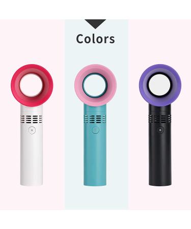 Lash Fan USB Mini Portable Rechargeable Bladeless Fan - Handheld Cooling Dryer for Accelerated Drying of Eyelash Extensions Glue - Essential Eyelash Extension Supplies (White) - Buy Online on SooperMarket.com