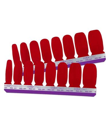 Bad Blood Scarlet Red Halloween 2021 Color Street Nail Strips - FMS126 - Buy Online on SooperMarket.com