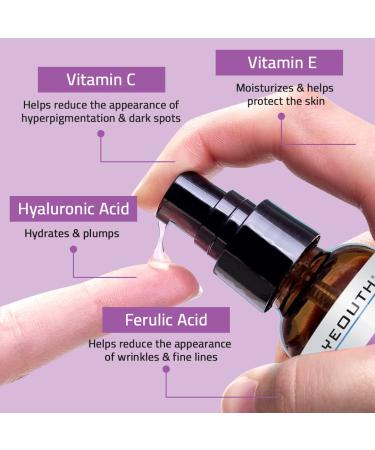 Yeouth Anti-Aging Super Serum - 1 fl oz (30 ml) | Youthful Skin Solution - Buy Online on SooperMarket.com