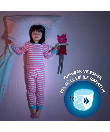 Huggies DryNites Girls Bedwetting Pyjama Pants 4-7 Years (10 Count) - Buy Online on SooperMarket.com
