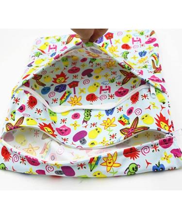 Egurs Monkey Blue Diaper Bag Wetbag - Large & Medium for On-the-Go - International Shipping Available - Buy Online on SooperMarket.com