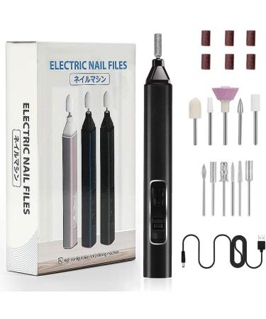 Electric Nail Drill Kit with 6 Changeable Drills - USB Manicure Sander & Polisher for Exfoliating, Grinding, and Polishing Acrylic Nails - Buy Online on SooperMarket.com