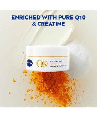 NIVEA Q10 Anti-Wrinkle Power Day Cream SPF 30 (50ml) with Skin Identical Q10 - Reduce Wrinkles and Age Spots - Buy Online on SooperMarket.com