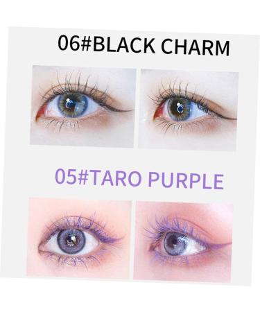 PLAFOPE 6pcs Colored Mascara Makeup Mascara Lady Mascara Cream Eyelash Mascara Women Mascara Makeup Tool Abs - Buy Online on SooperMarket.com