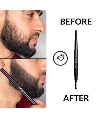 Buy Lavossy Bartf llerstift - Waterproof Beard Pencil for Men | Fill & Define Irregular Beards | Multi-Colored Light Brown - International Shipping Available - Buy Online on SooperMarket.com