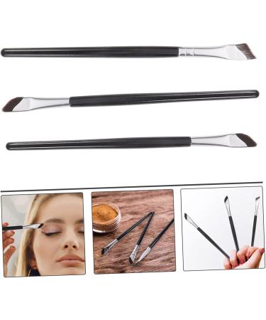 Baluue 3pcs Set Eyeliner Applicator Tool Eyebrow Concealer Eye Liner Brush Concealer Brush Eye Brush Wood - Buy Online on SooperMarket.com