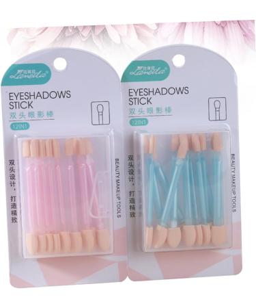 Baluue 72 Pcs Makeup Eyeshadow Brush Foam Eyeshadow Makeup Eye Sponge Eye Makeup Brushes - Buy Online on SooperMarket.com