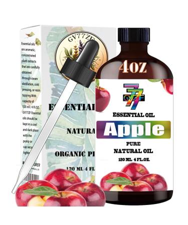 Apple Fresh Essential Oil (4 oz/120 ml) - Apple Fresh oils used in diffusers humidifiers home baths cleaning products yoga DIY soaps and DIY scented candles