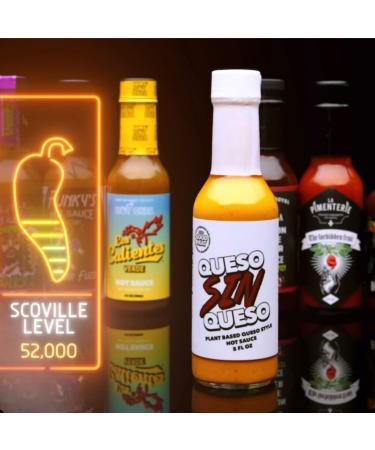 Hot Ones Season 23 Warmup Pack  Hot Sauce Pack With Smokey J  Stellar Fuzz Hot Sauce & Queso Sin Queso  Made With All Natural Ingredients  5 fl oz Bottles (3-Pack) - Buy Online on SooperMarket.com