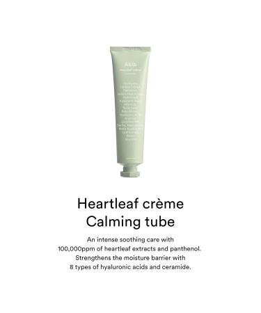 Abib Heartleaf Creme Calming Tube - Soothing Moisturizer for Dryness | 2.54 Fl Oz - Hydrating Skin Care - International Shipping Available - Buy Online on SooperMarket.com