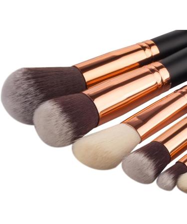 DFHBFG 8-Piece Makeup Brush Set | Professional Foundation & Makeup Brushes for Flawless Application - International Shipping Available - Buy Online on SooperMarket.com
