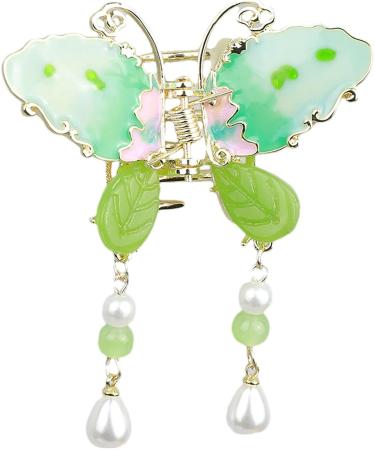 Butterflies Tassel Hair Clip | 3D Butterflies Clips | Hair Fashion Accessories Elegant Tassel Butterflies Hairpins Alloy Barrettes Tassel Butterflies -Shaped Hair Clip for Ladies Girls - Buy Online on SooperMarket.com