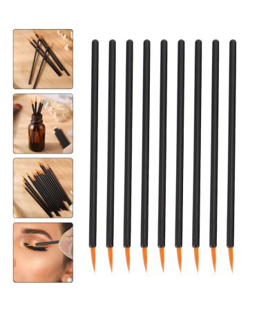 Shop Minkissy 100pcs Disposable Eyeliner Brush Set | Makeup Tools for Eyeliner Foundation & Lipstick | Bulk Fiber Brushes - Perfect for Women - Buy Online on SooperMarket.com