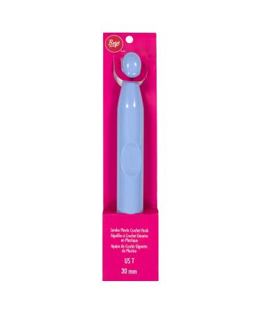 Wrights 3336239001 Boye Jumbo Plastic Crochet Hook, Size T