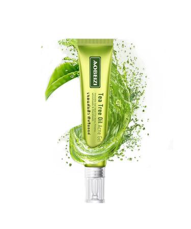 Tea Tree Oil Acne Gel For Acne Acne Removal Cream Skin Repairing Moisturizing Acne Spots Acne Treatment Blackhead Removing Cream 20g
