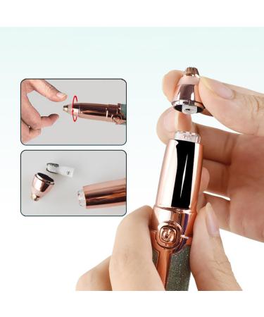 BOSREROY Mini USB Electric Eyebrow Trimmer - Portable Eyebrow Hair Clipper for Beginners | Best Eyebrow Hair Remover International Shipping - Buy Online on SooperMarket.com