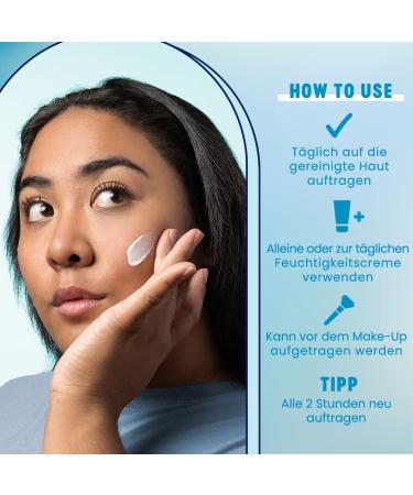BIORE Aqua Rich UV - SPF 50 Light Moisture Fluid for Face - Non-Greasy UVA/UVB Sun Protection Ideal Under Makeup - 50ml - Buy Online on SooperMarket.com