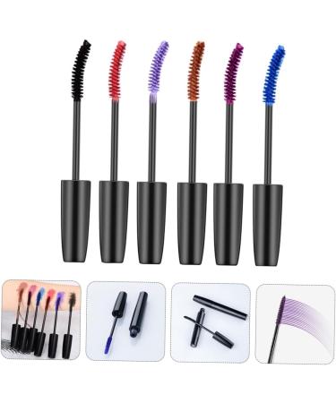 BELLIFFY 6pcs Colored Mascara Lady Mascara Fine Mascara Curling Mascara Silver Wigs for Women Makeup Tool Abs - Buy Online on SooperMarket.com