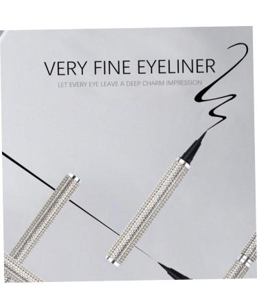 MUSISALY Liquid Eyeliner Eye Shadow Pencil Makeup Eyeliner Cosmetic Eyeliner Pen Gel Silver Pu Sticker Drill - Buy Online on SooperMarket.com